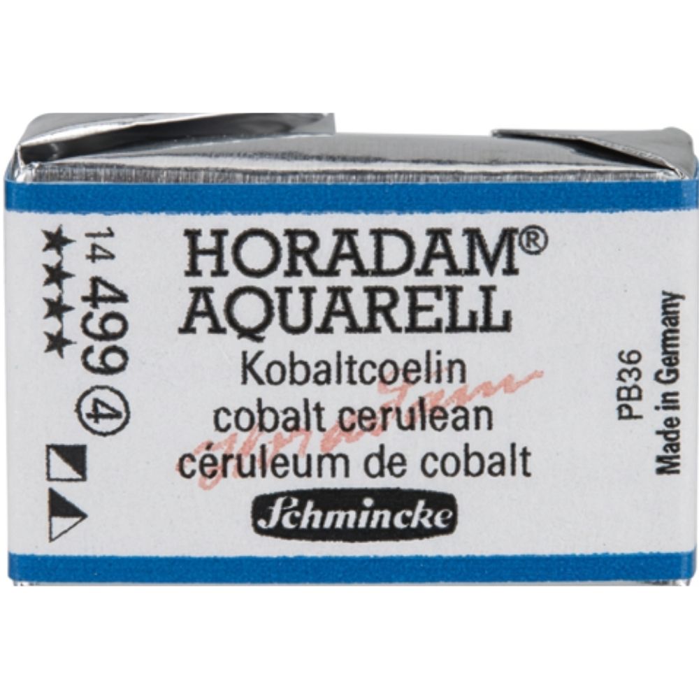 Schmincke Horadam Aquarell Cobalt Cerulean 499 S.4 (Tam Tablet)