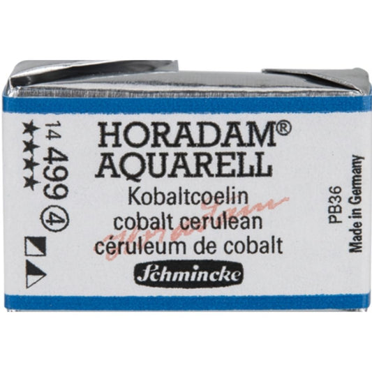 Schmincke Horadam Aquarell Cobalt Cerulean 499 S.4 (Tam Tablet)