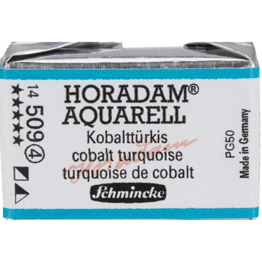 Schmincke Horadam Aquarell Cobalt Turquoise 509 S.4 (Tam Tablet)