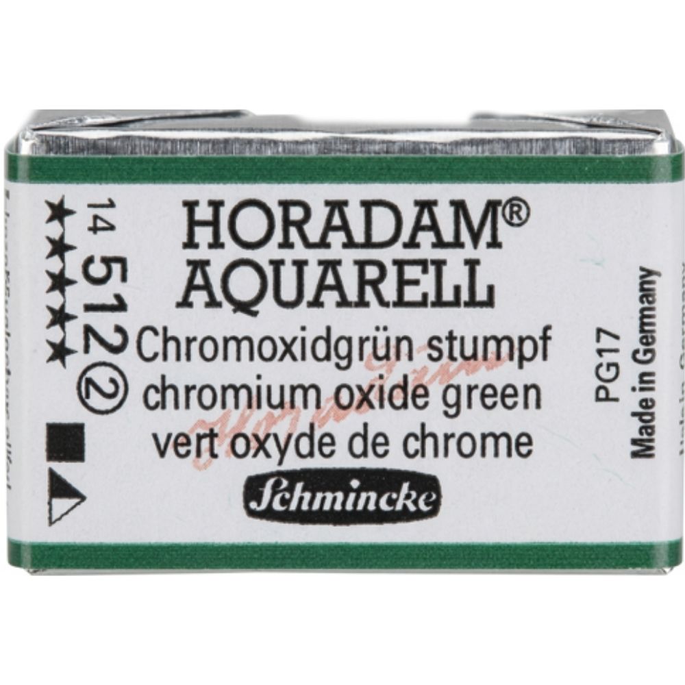 Schmincke Horadam Aquarell Chromium Oxide Green 512 S.2 (Tam Tablet)