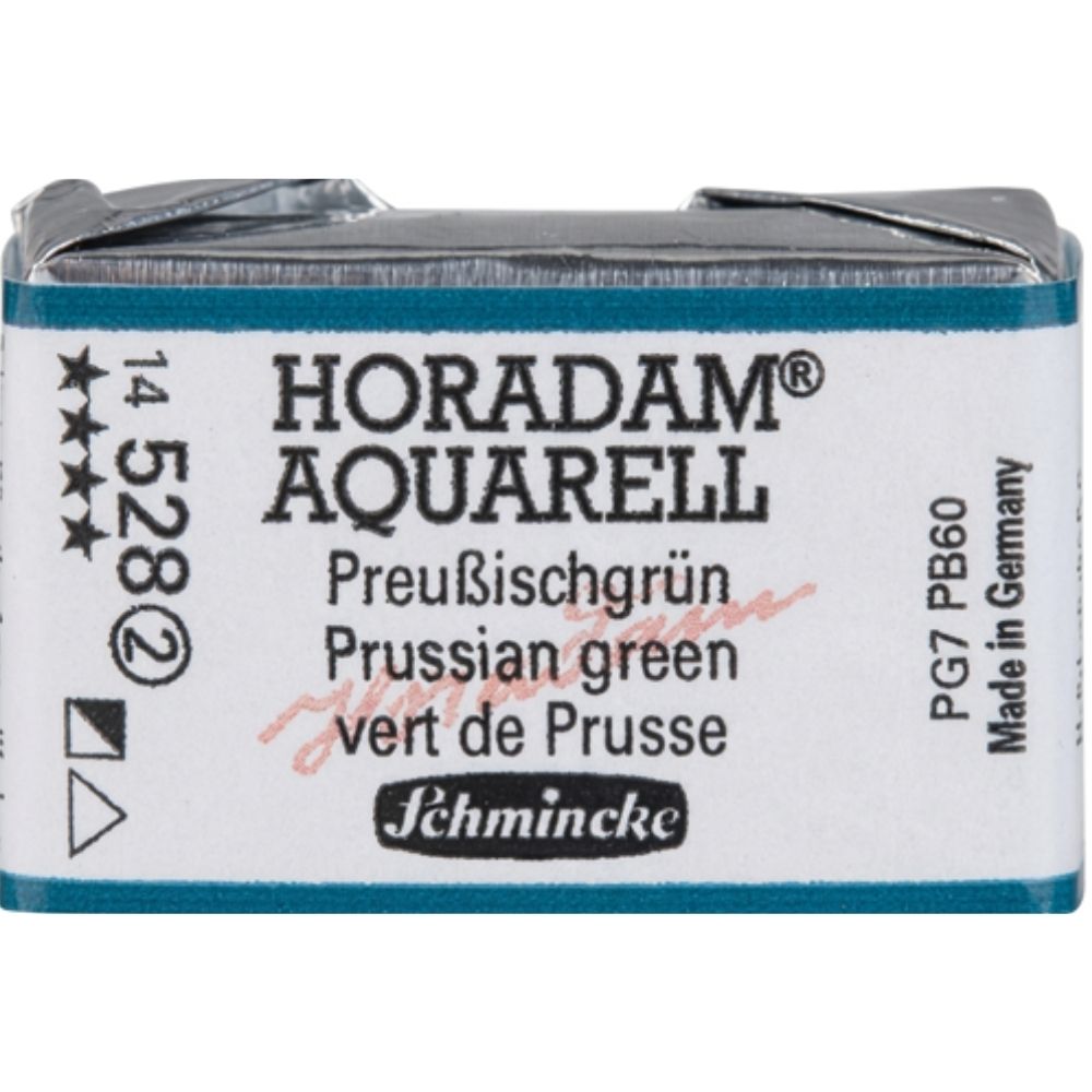 Schmincke Horadam Aquarell Prussian Green 528 S.2 (Tam Tablet)