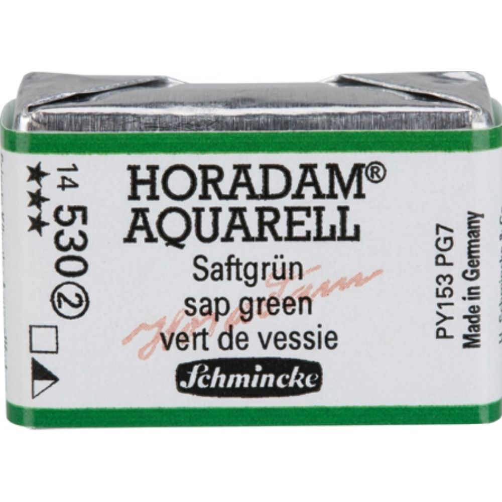 Schmincke Horadam Aquarell Sap Green 530 S.2 (Tam Tablet)