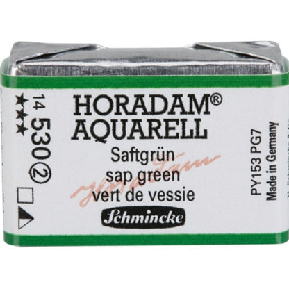 Schmincke Horadam Aquarell Sap Green 530 S.2 (Tam Tablet)