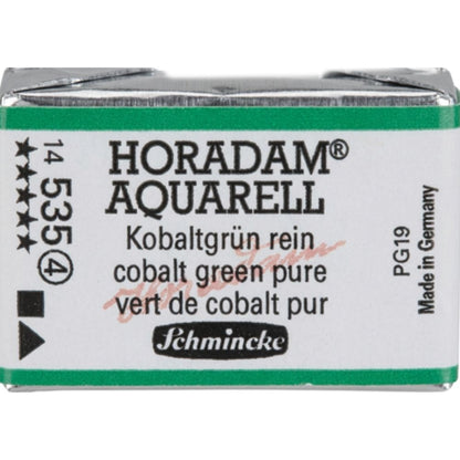 Schmincke Horadam Aquarell Cobalt Green Pure 535 S.4 (Tam Tablet)