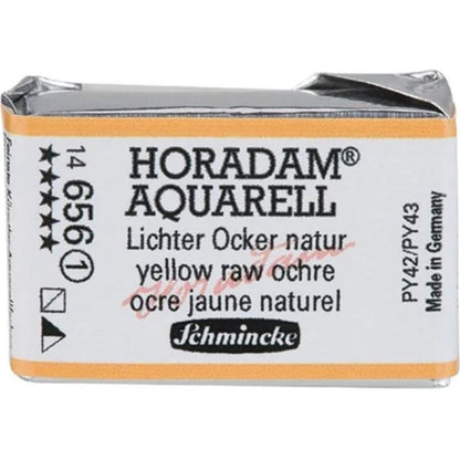 Schmincke Horadam Aquarell Yellow Raw Ochre 656 S.1 (Tam Tablet)