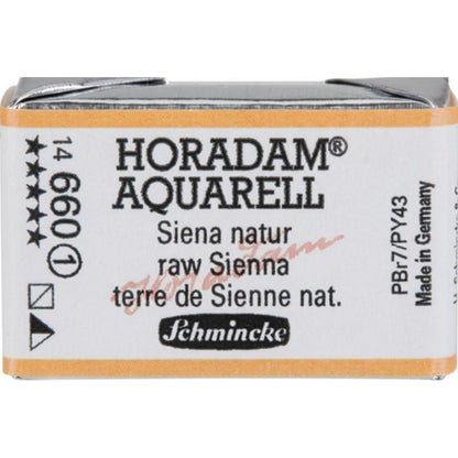 Schmincke Horadam Aquarell Raw Sienna 660 S.1 (Tam Tablet)
