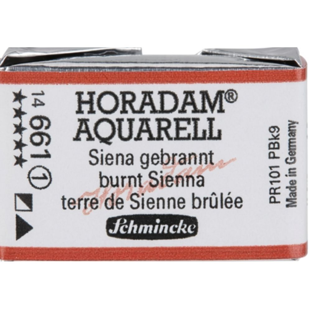 Schmincke Horadam Aquarell Burnt Sienna 661 S.1 (Tam Tablet)