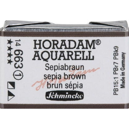 Schmincke Horadam Aquarell Sepia Brown 663 S.1 (Tam Tablet)