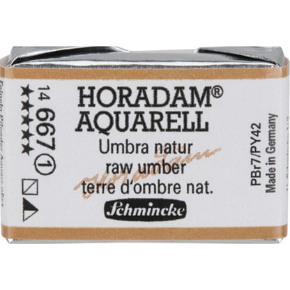 Schmincke Horadam Aquarell Raw Umber 667 S.1 (Tam Tablet)