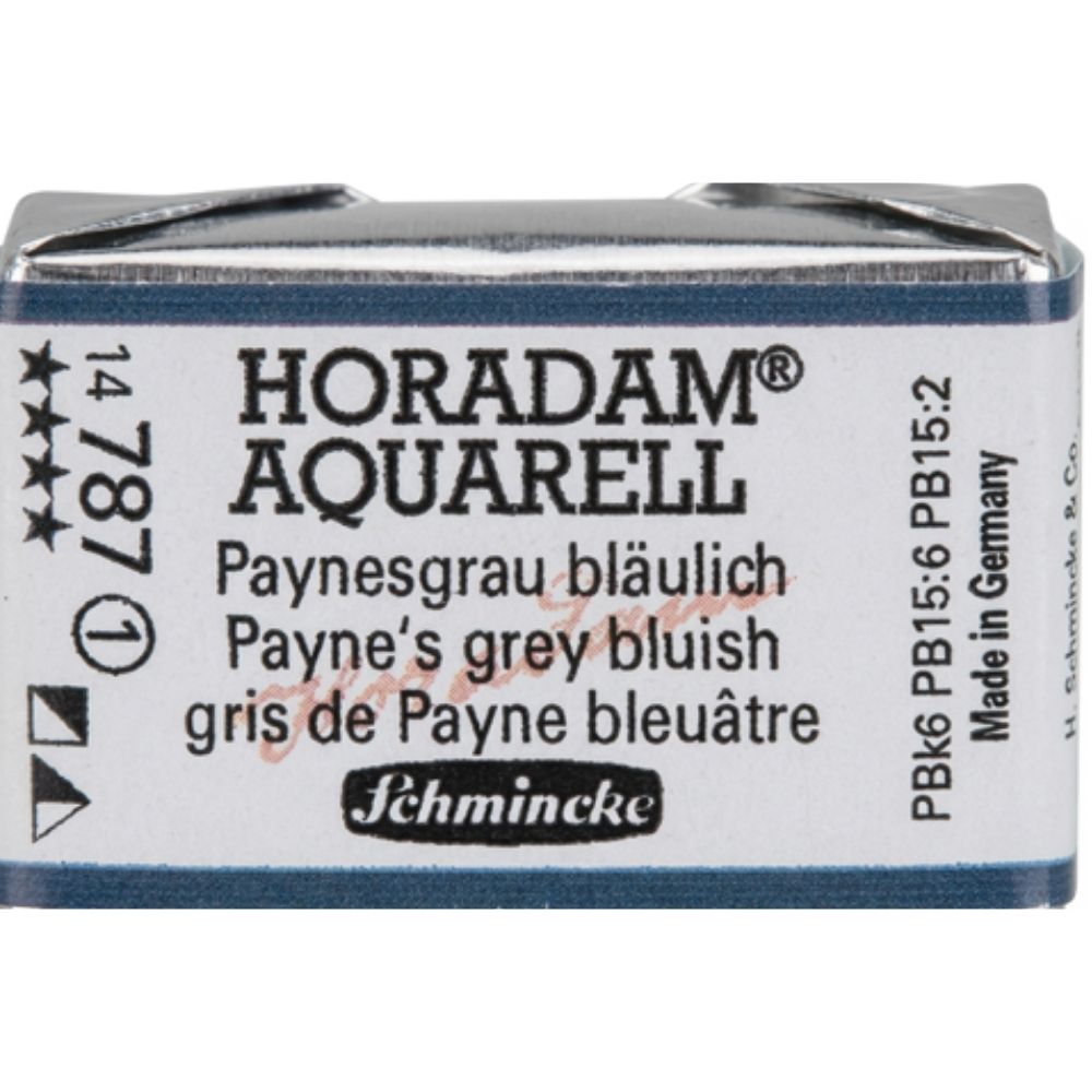 Schmincke Horadam Aquarell Payne's Grey Bluish 787 S.1 (Tam Tablet)