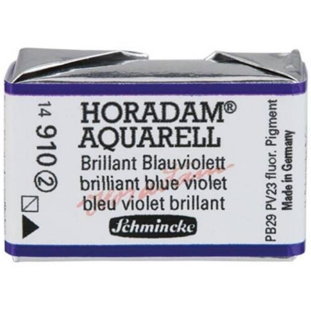 Schmincke Horadam Aquarell Brilliant Blue Violet 910 S.2 (Tam Tablet)