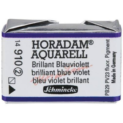 Schmincke Horadam Aquarell Brilliant Blue Violet 910 S.2 (Tam Tablet)
