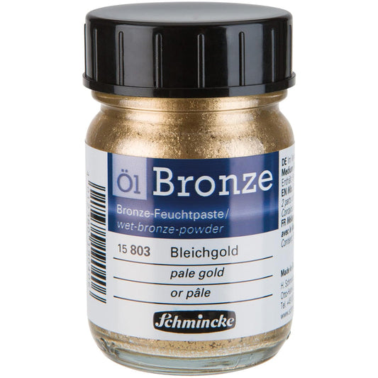 Schmincke Oil Bronzes 50ml Pale Gold 803