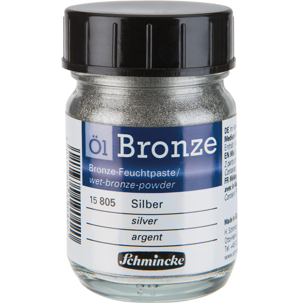 Schmincke Oil Bronzes 50ml Silver 805