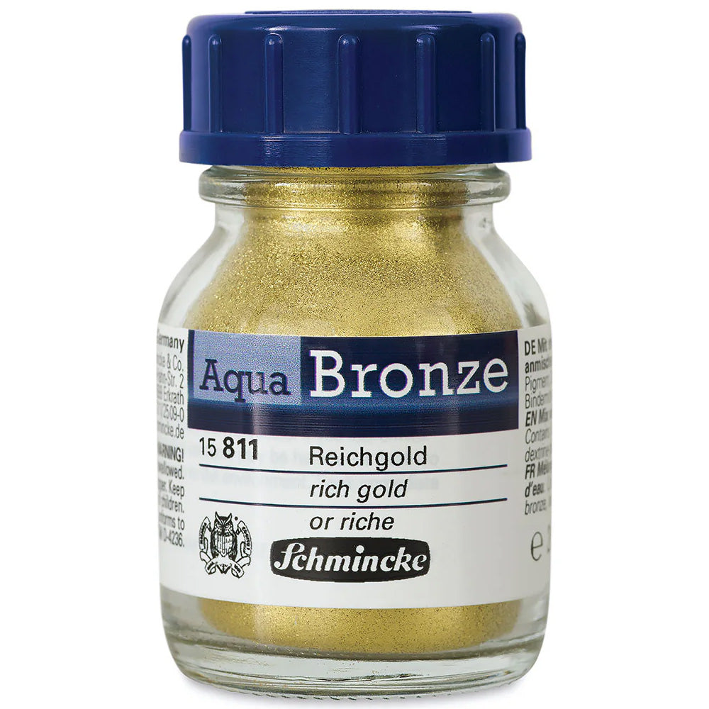 Schmincke Aqua Bronzes 20ml Rich Gold 811