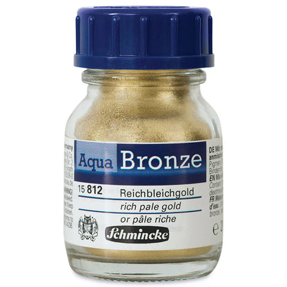 Schmincke Aqua Bronzes 20ml Rich Pale Gold 812
