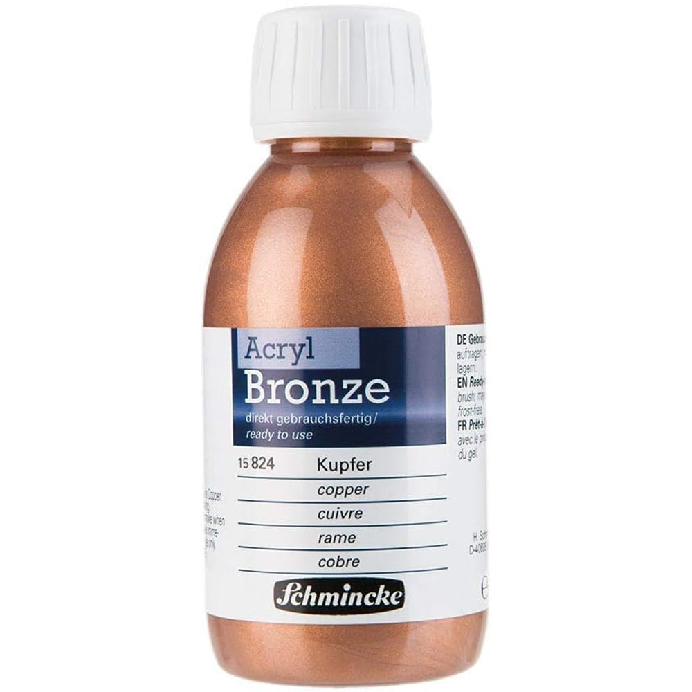 Schmincke Acrylic Bronzes 150ml Copper 824