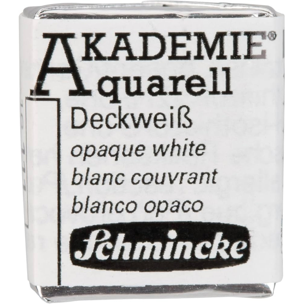 Schmincke Akademie Aquarell Opague White 111 S.1(Yarım Tablet)