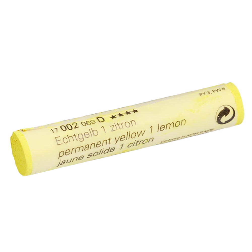 Schmincke Pastel Permanent Yellow 1 Lemon 002 D (Pure Colour)