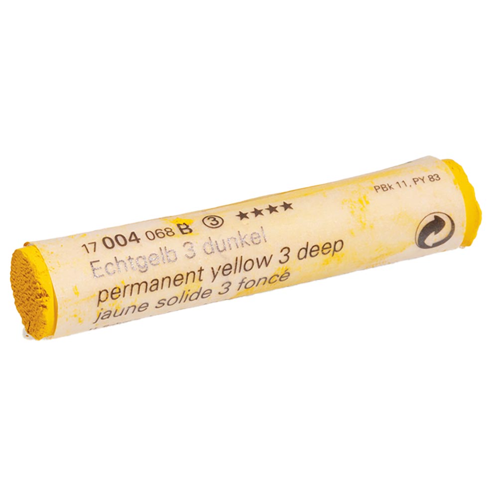 Schmincke Pastel Permanent Yellow 3 Deep 004 B (+Black)