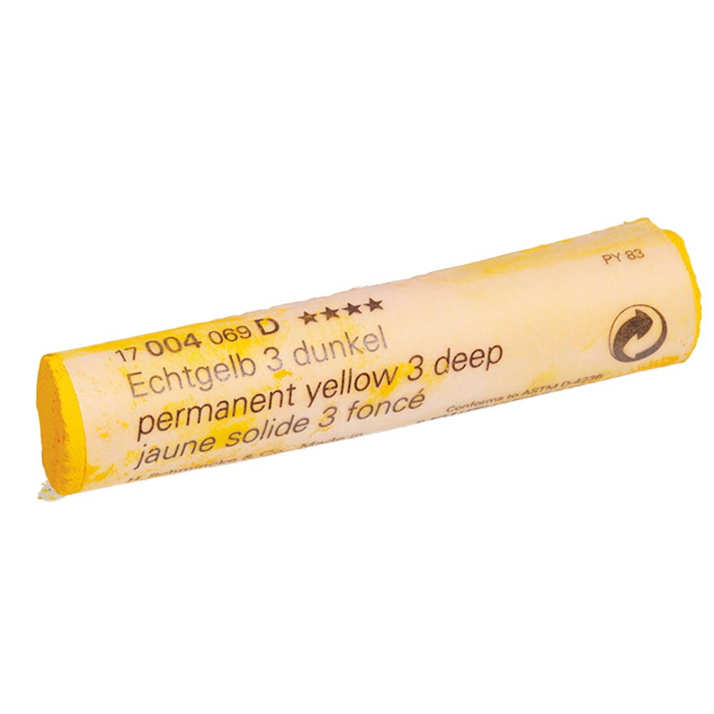 Schmincke Pastel Permanent Yellow 3 Deep 004 D (Pure Colour)