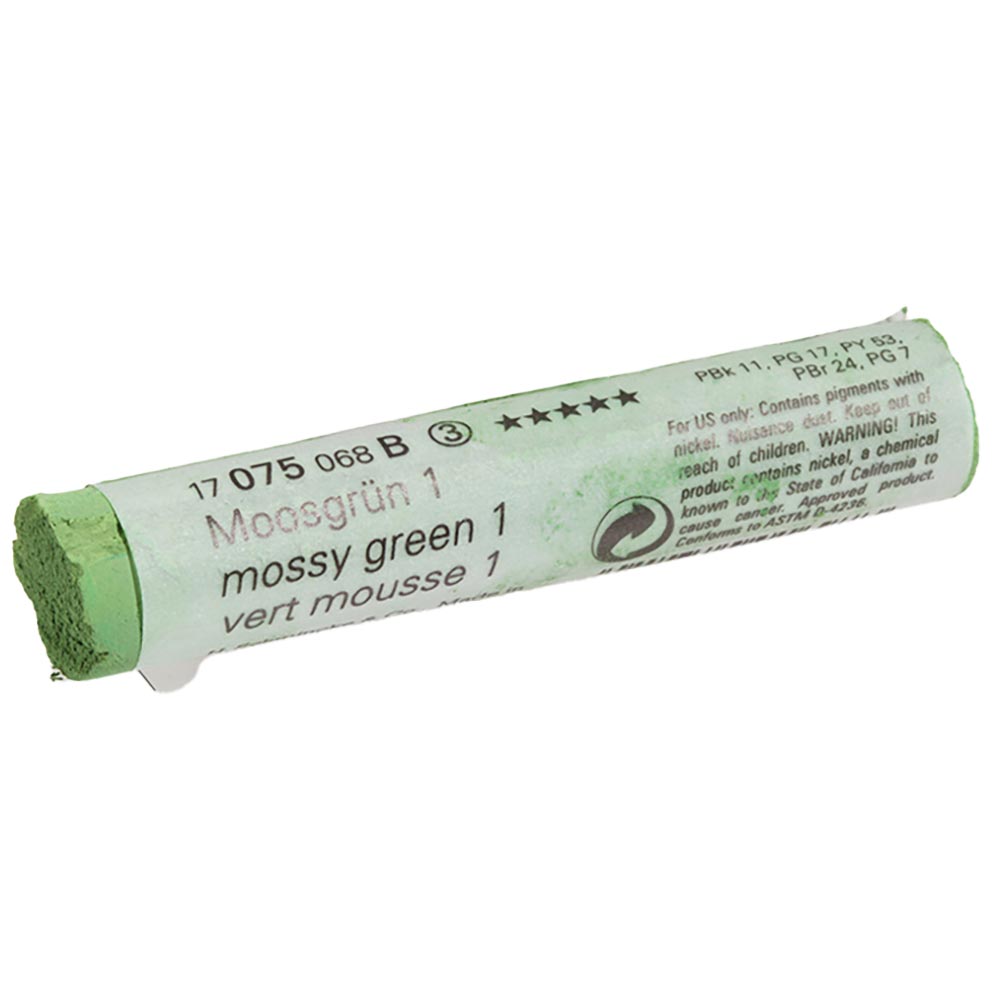 Schmincke Pastel Mossy Green 1 075 B (+Black)