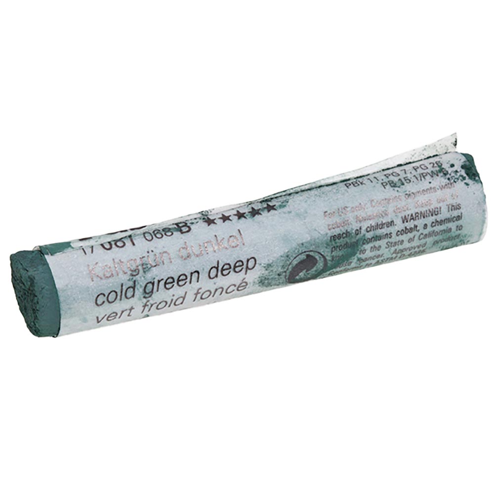 Schmincke Pastel Cold Green Deep 081 B (+Black)