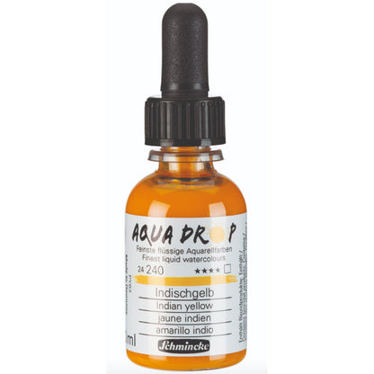 Schmincke Aqua Drop Sıvı Sulu Boya 30ml Indian Yellow 240