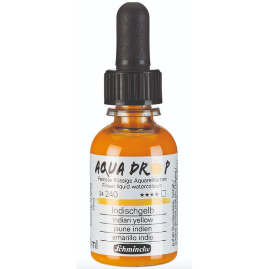 Schmincke Aqua Drop Sıvı Sulu Boya 30ml Indian Yellow 240