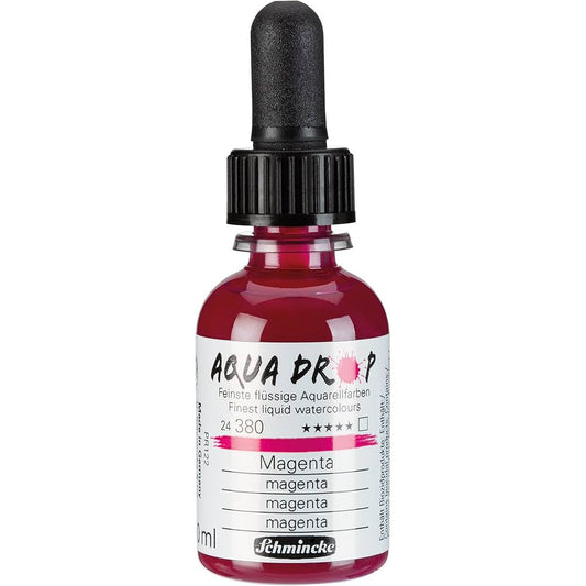 Schmincke Aqua Drop Sıvı Sulu Boya 30ml Magenta 380