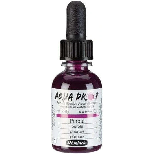 Schmincke Aqua Drop Sıvı Sulu Boya 30ml Purple 390