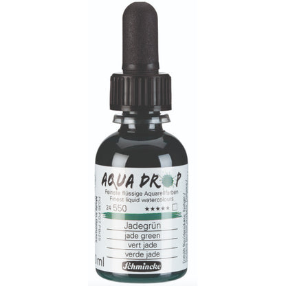 Schmincke Aqua Drop Sıvı Sulu Boya 30ml Jade Green550