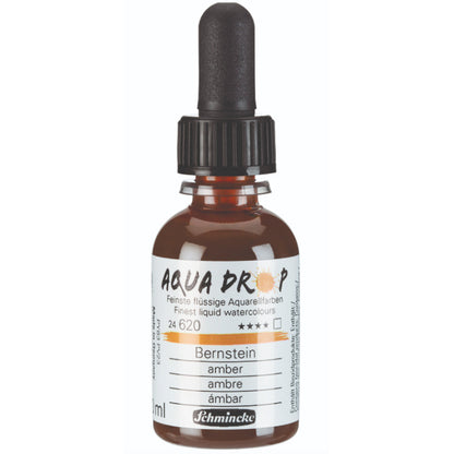 Schmincke Aqua Drop Sıvı Sulu Boya 30ml Amber 620