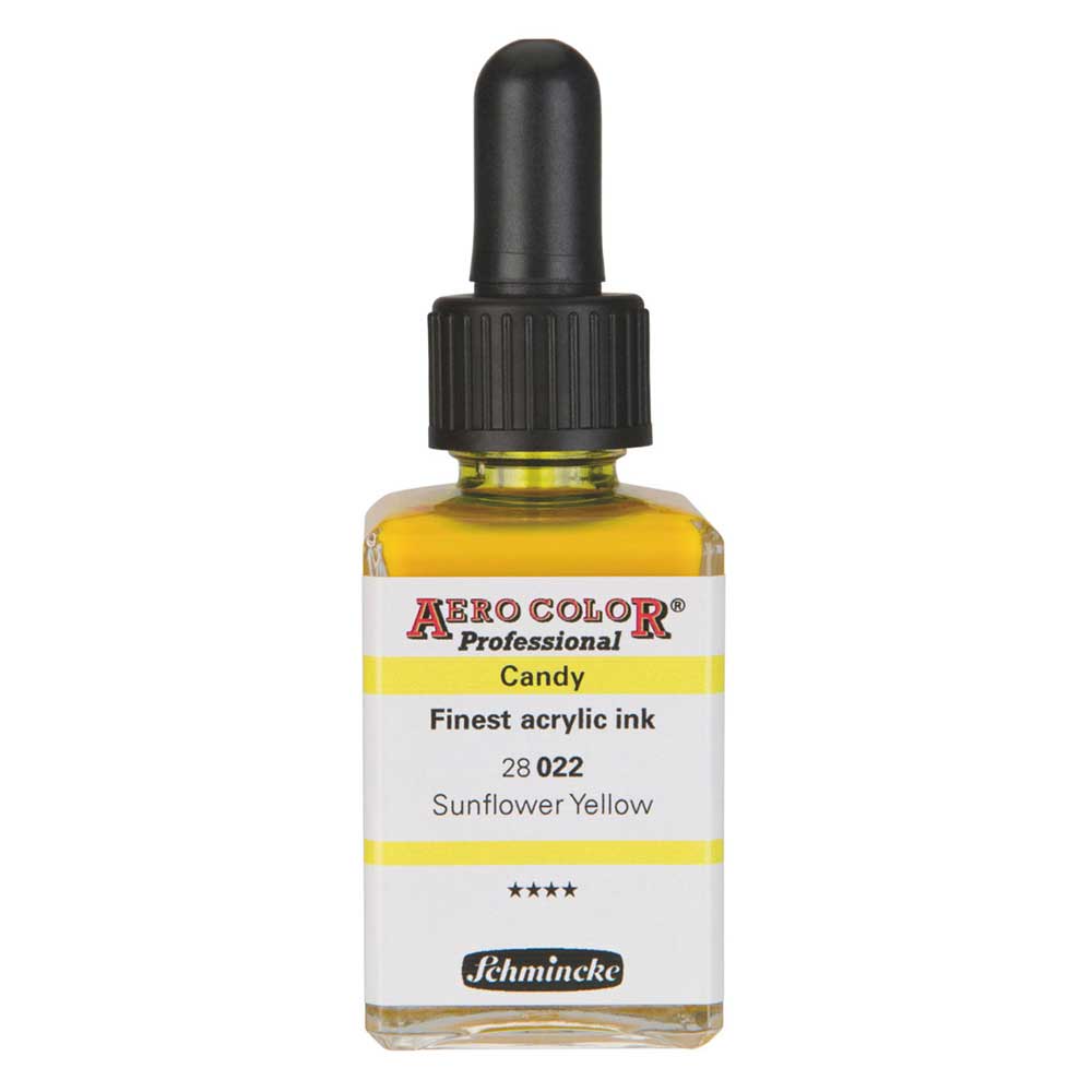 Schmincke Aero Color Professional 28ml Candy Sunflower Yellow 022