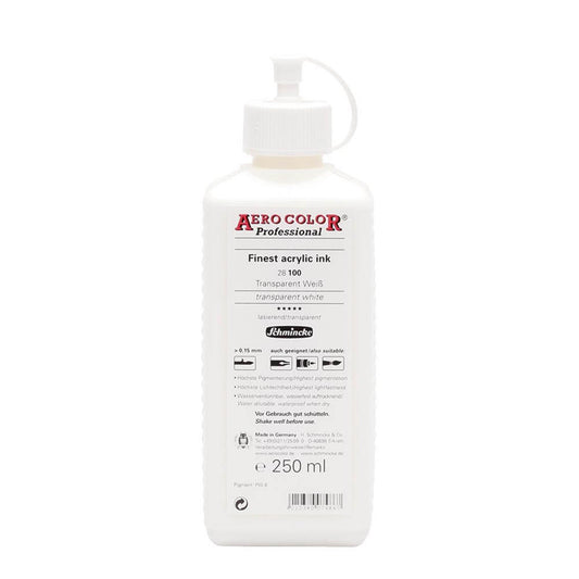 Schmincke Aero Color Professional 250ml Transparent White 100