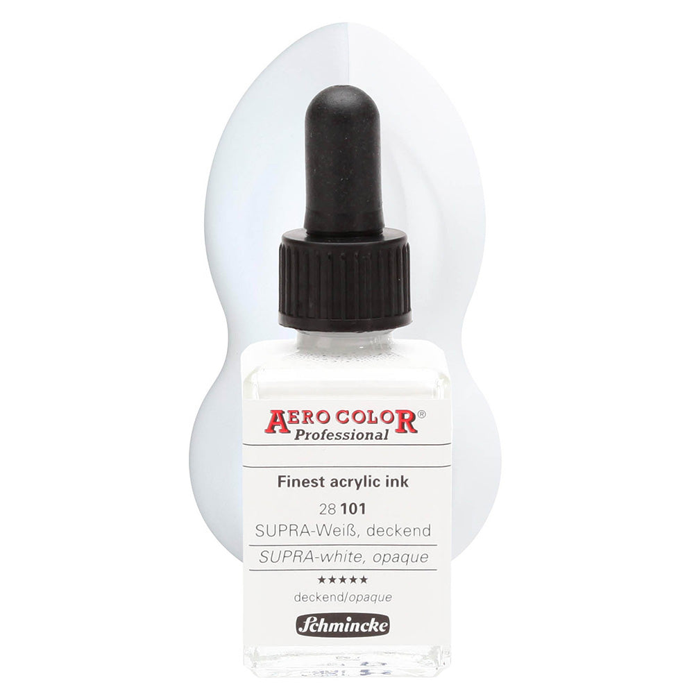 Schmincke Aero Color Professional 28ml Supra White Opaque 101