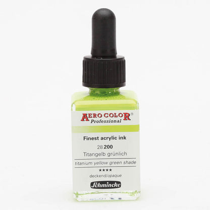 Schmincke Aero Color Professional 28ml Titanium Yellow Green Shade 200