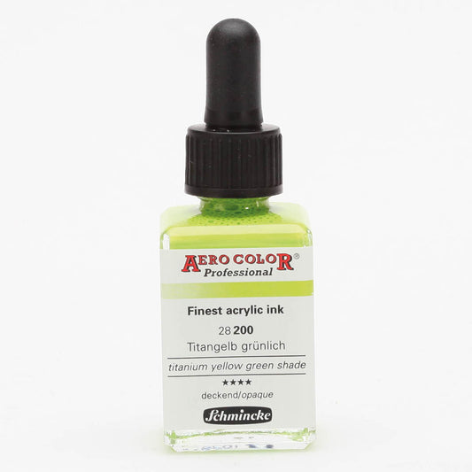 Schmincke Aero Color Professional 28ml Titanium Yellow Green Shade 200