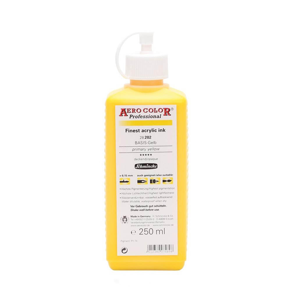 Schmincke Aero Color Professional 250ml Primary Yellow 202
