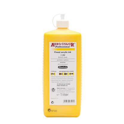 Schmincke Aero Color Professional 1000ml Primary Yellow 202