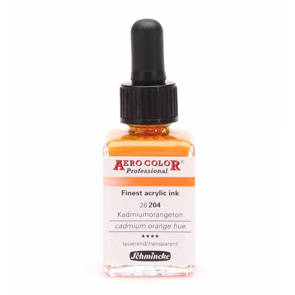 Schmincke Aero Color Professional 28ml Cadmium Orange Hue 204
