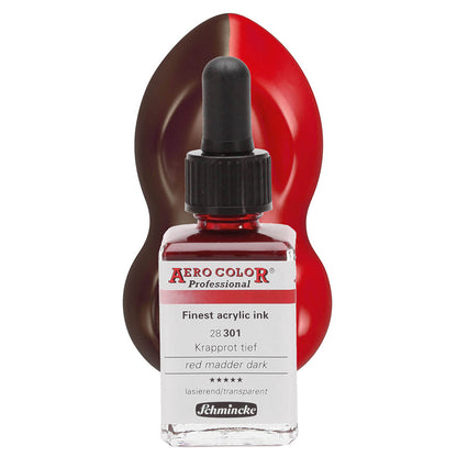 Schmincke Aero Color Professional 28ml Red Madder Dark 301
