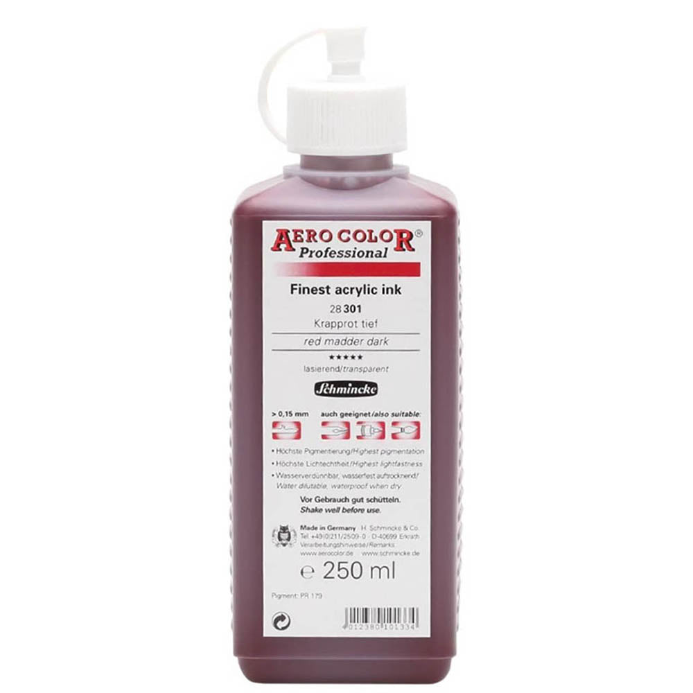 Schmincke Aero Color Professional 250ml Red Madder Dark 301