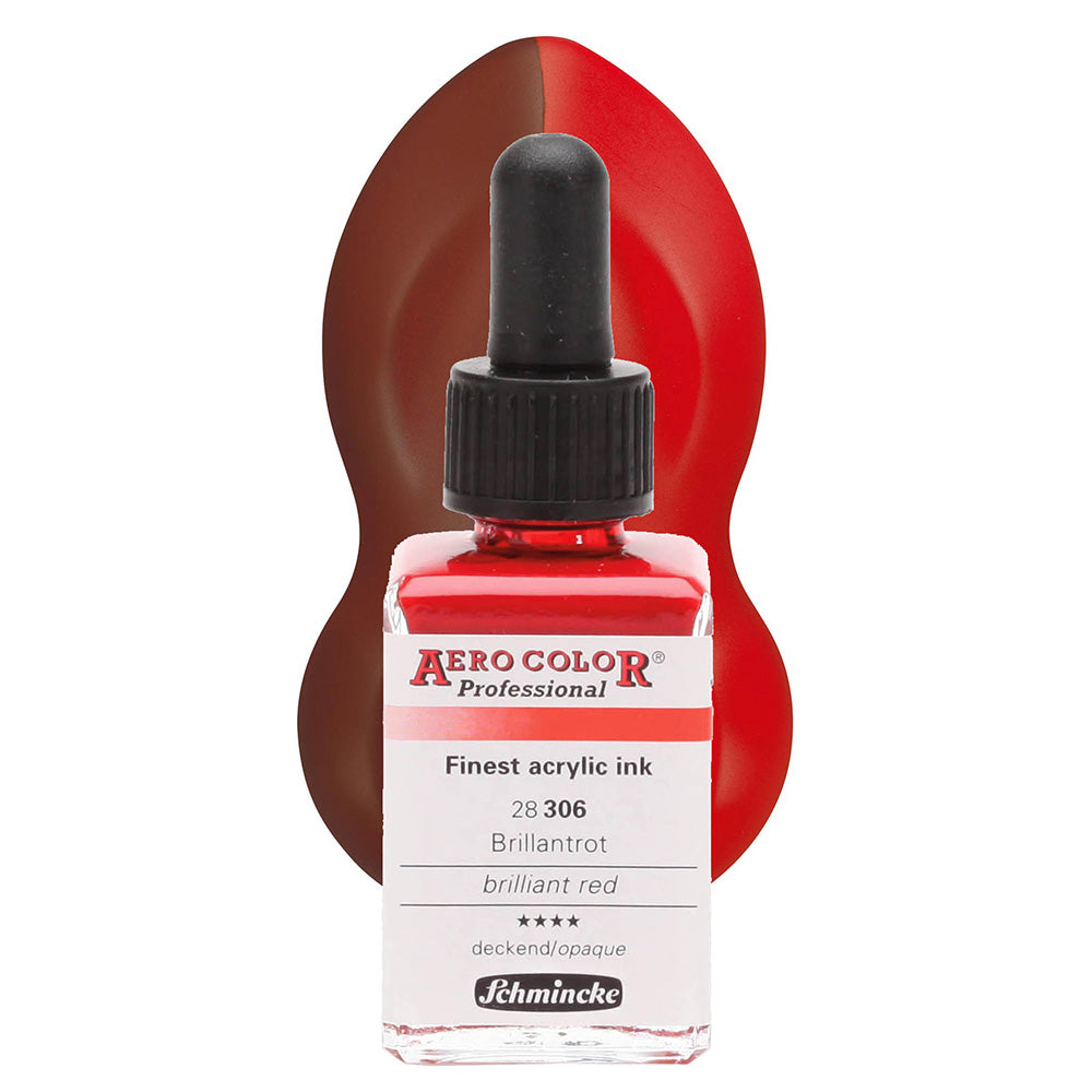 Schmincke Aero Color Professional 28ml Brilliant Red 306