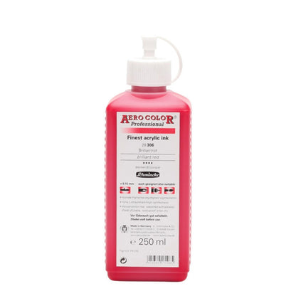 Schmincke Aero Color Professional 250ml Brilliant Red 306