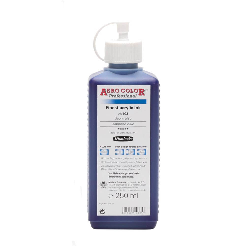 Schmincke Aero Color Professional 250ml Sapphire Blue 403