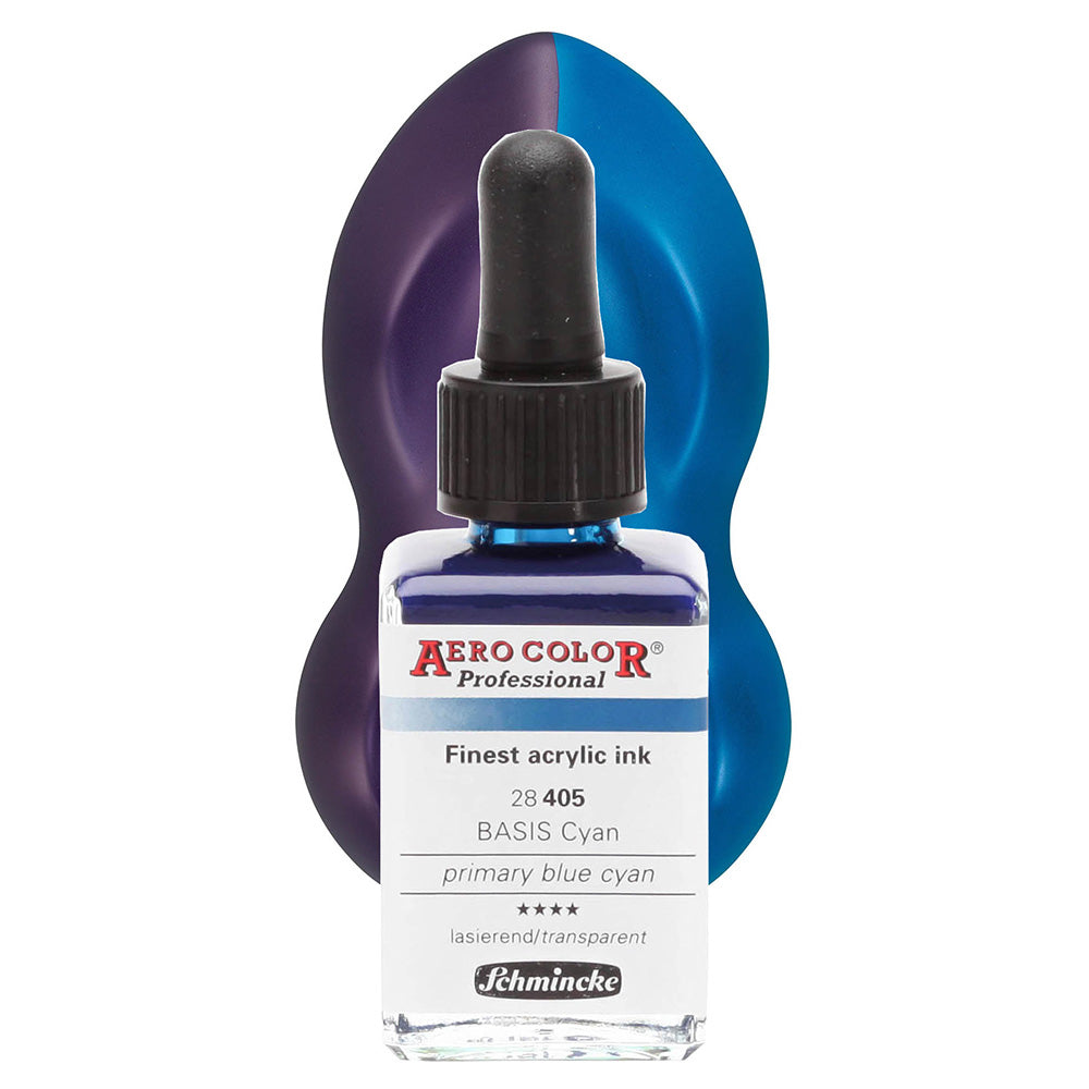 Schmincke Aero Color Professional 28ml Primary Blue Cyan 405