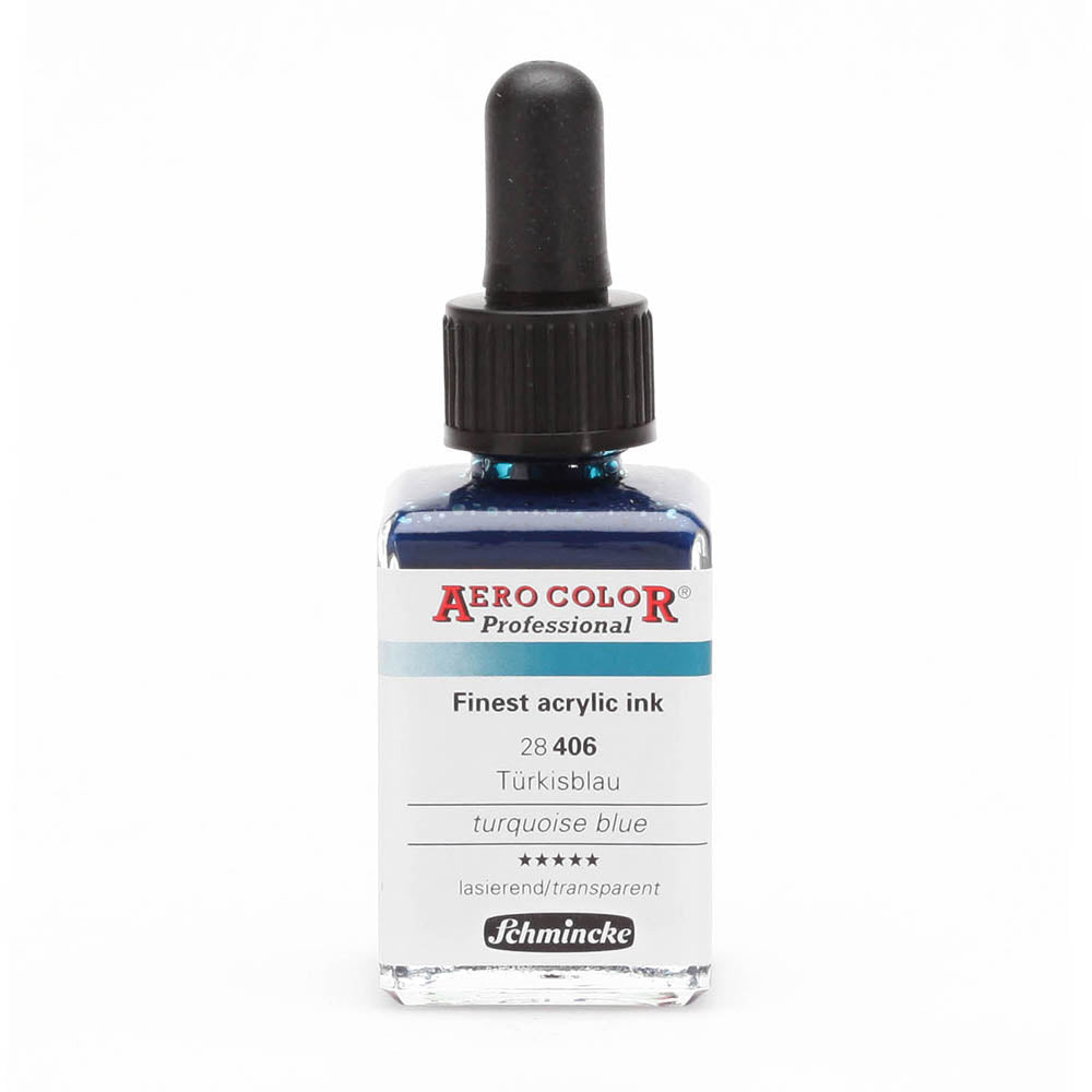 Schmincke Aero Color Professional 28ml Turquoise Blue 406