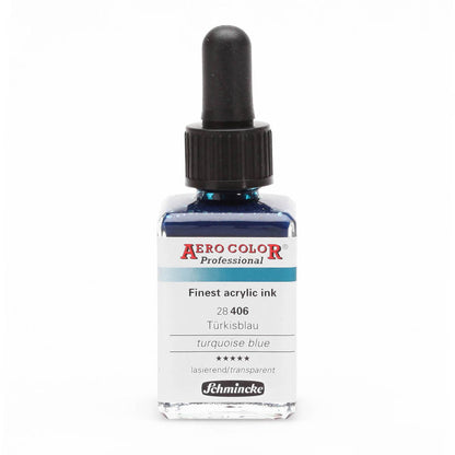 Schmincke Aero Color Professional 28ml Turquoise Blue 406