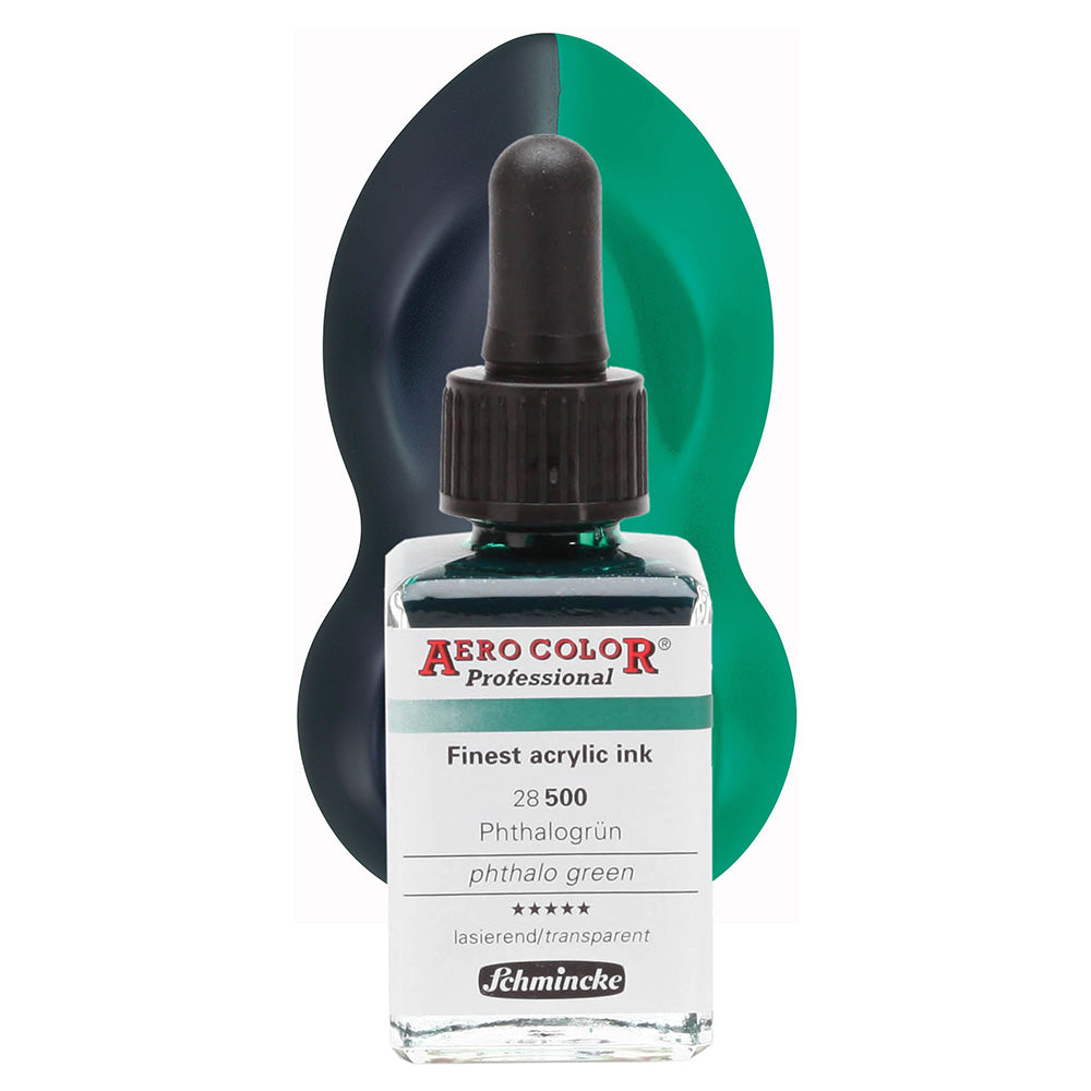 Schmincke Aero Color Professional 28ml Phthalo Green 500